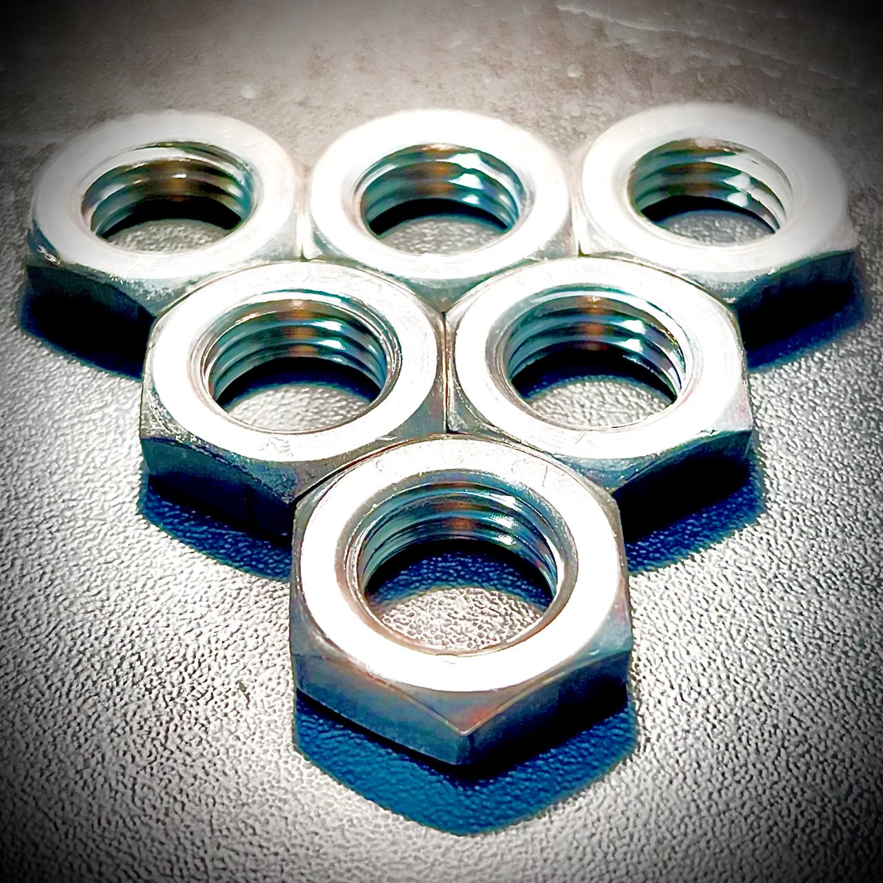 M5 Thin Hexagon Nuts (DIN 439) - A2 Stainless Steel: : Nuts