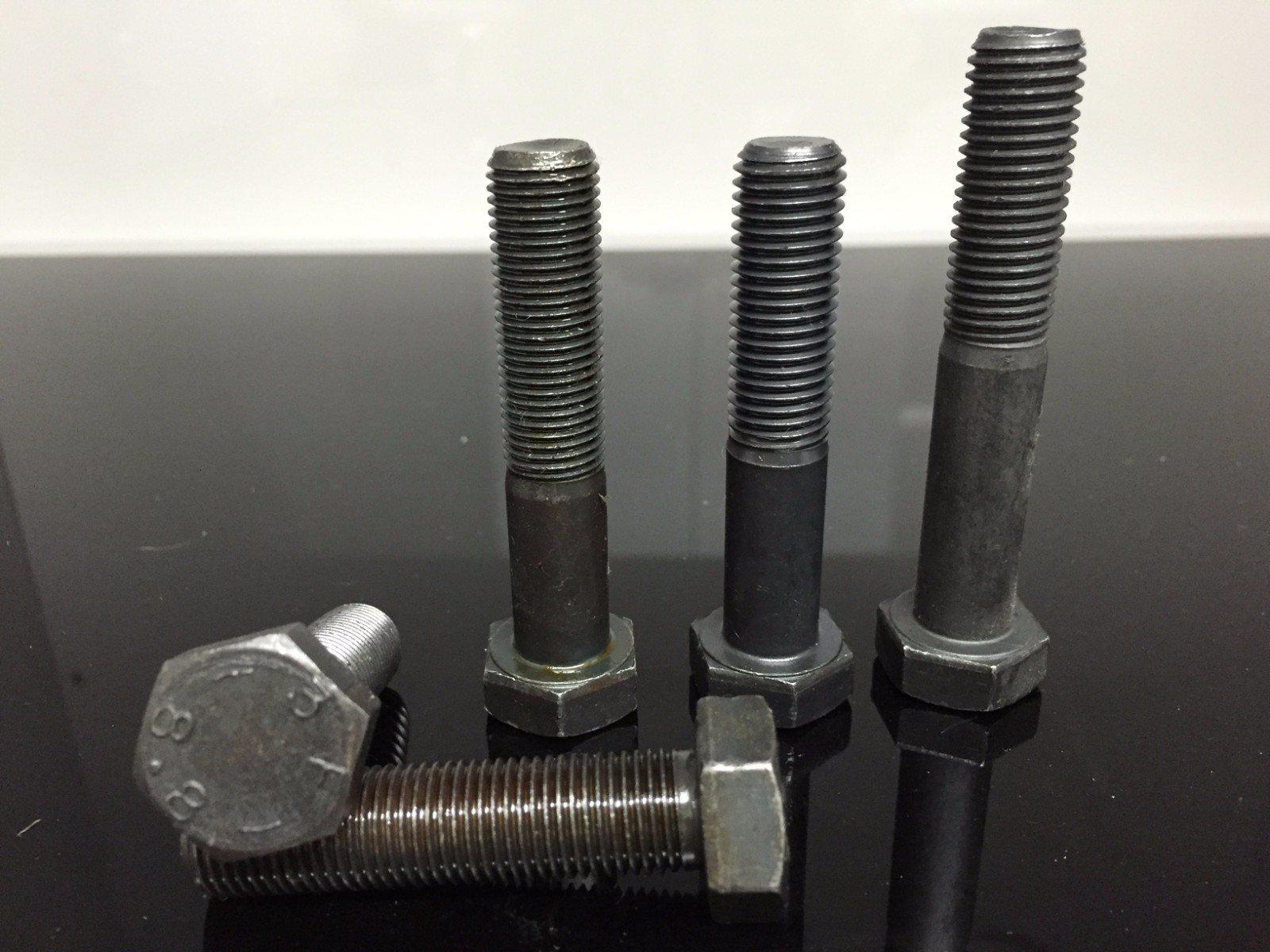 M12 x 1.5P Fine Hex Bolt High Tensile 8.8 Self Colour DIN960Fixaball Ltd. Fixings and Fasteners UK