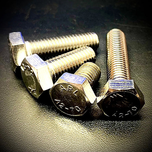 M10 x Over 70mm Hex Set Screw A2 304 Stainless Steel - Fixaball Ltd. Fixings and Fasteners UK